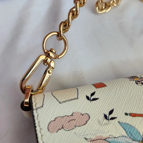 Tory Burch Emerson Poetry Of Things Crossbody Wallet - Picture 8 of 8